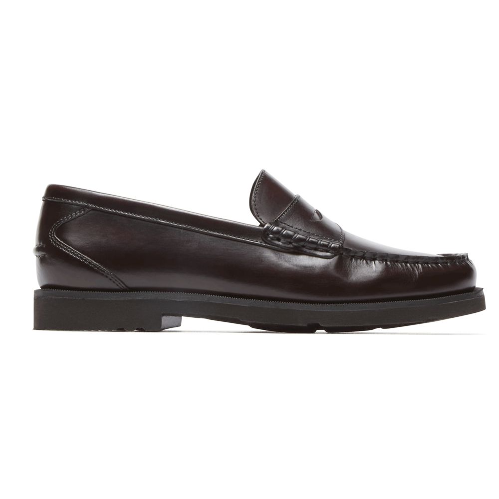 Mocassins Homem Rockport Modern Prep Penny Bordeaux,Portugal JNRGP-8501